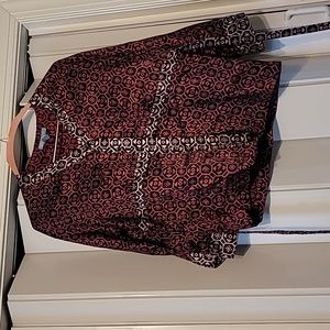 French Twist Top Multi Color Size XL